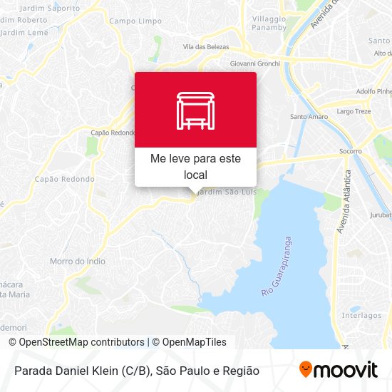 Parada Daniel Klein (C/B) mapa