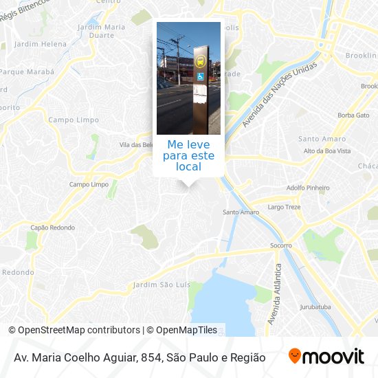 Av. Maria Coelho Aguiar, 854 mapa