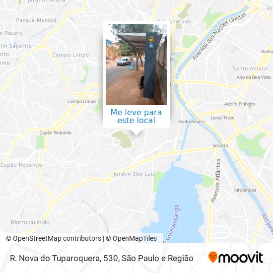 R. Nova do Tuparoquera, 530 mapa