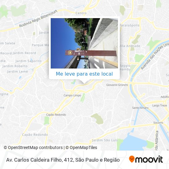 Av. Carlos Caldeira Filho, 412 mapa