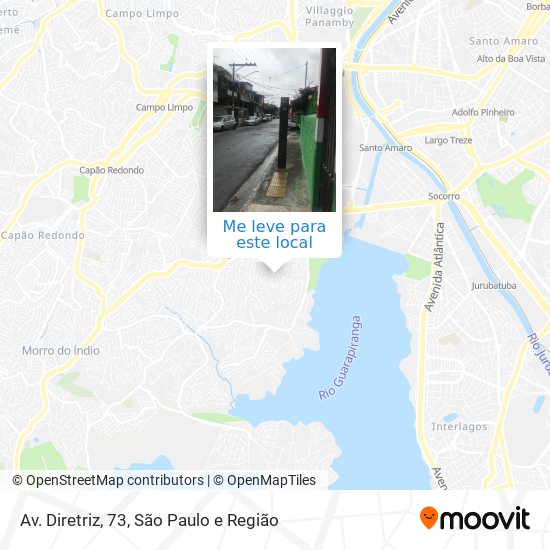 Av. Diretriz, 73 mapa