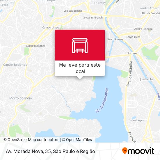 Av. Morada Nova, 35 mapa
