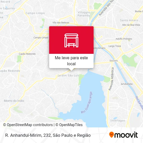 R. Anhandui-Mirim, 232 mapa