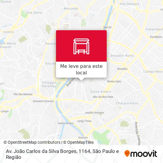 Av. João Carlos da Silva Borges, 1164 mapa