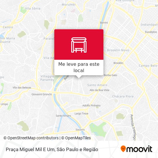 Praça Miguel Mil E Um mapa