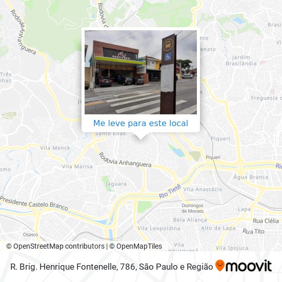 R. Brig. Henrique Fontenelle, 786 mapa
