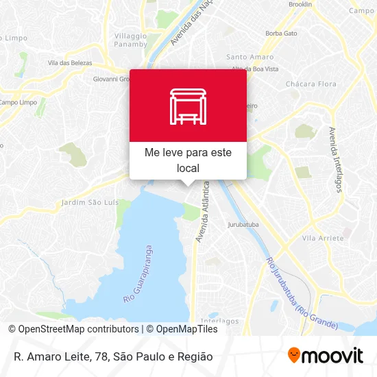 R. Amaro Leite, 78 mapa