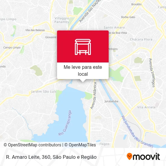 R. Amaro Leite, 360 mapa
