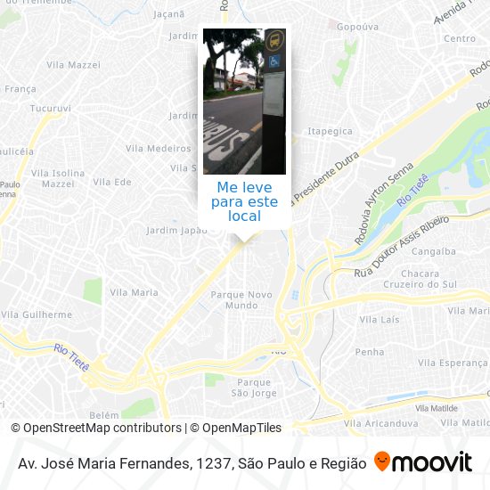 Av. José Maria Fernandes, 1237 mapa