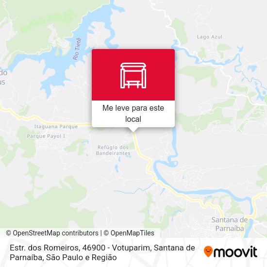 Estr. dos Romeiros, 46900 - Votuparim, Santana de Parnaíba mapa