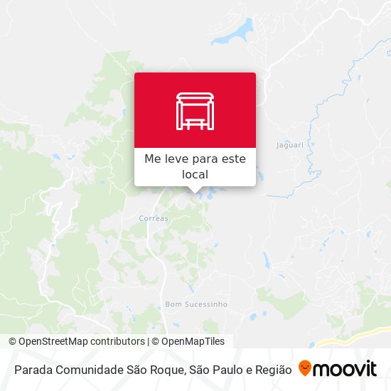 Parada Comunidade São Roque mapa