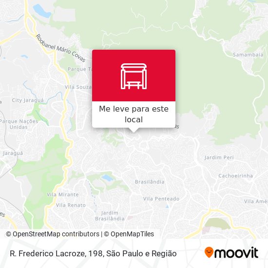 R. Frederico Lacroze, 198 mapa
