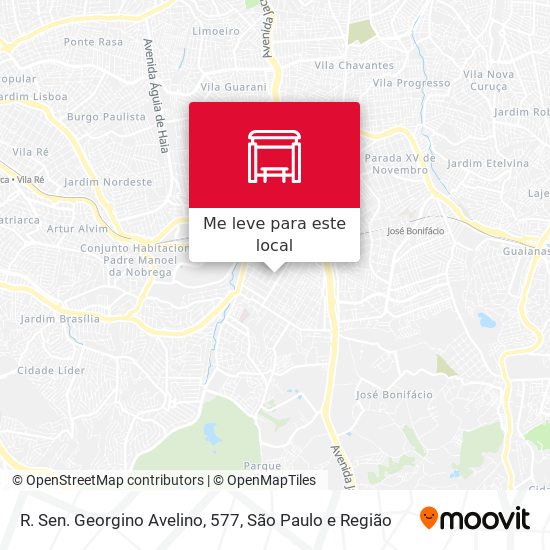 R. Sen. Georgino Avelino, 577 mapa