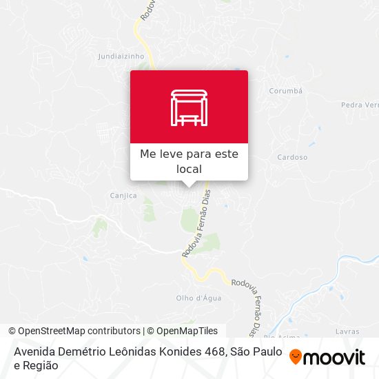 Avenida Demétrio Leônidas Konides 468 mapa