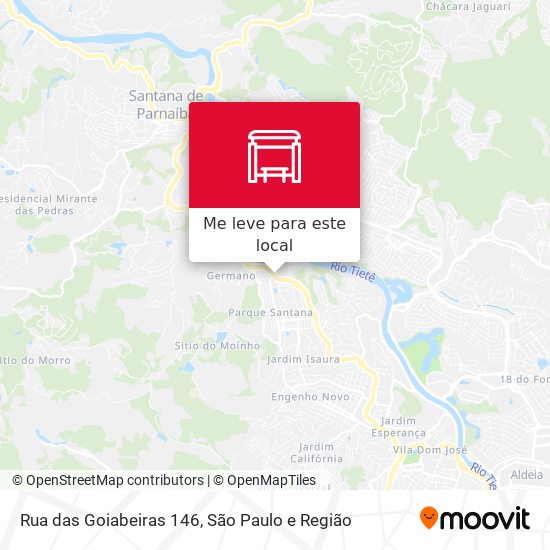 Rua das Goiabeiras 146 mapa