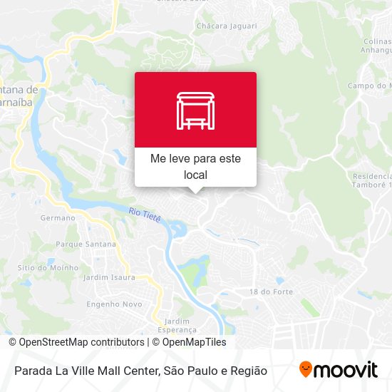 Parada La Ville Mall Center mapa