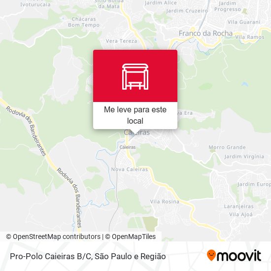 Pro-Polo Caieiras B/C mapa