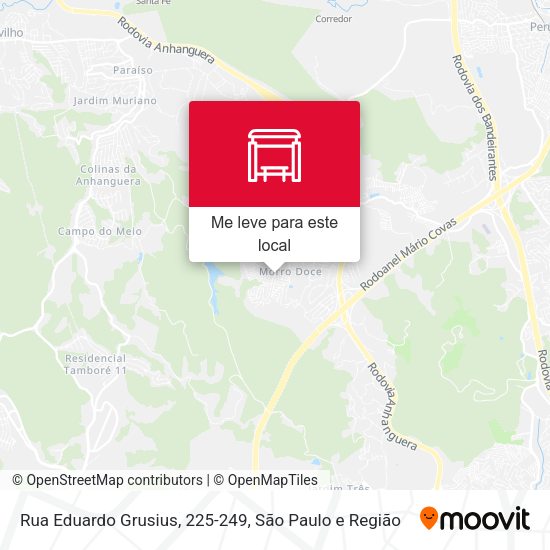Rua Eduardo Grusius, 225-249 mapa