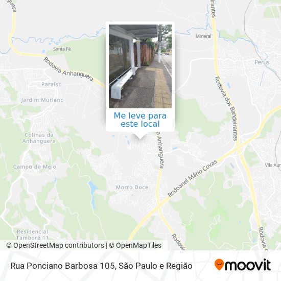 Rua Ponciano Barbosa 105 mapa