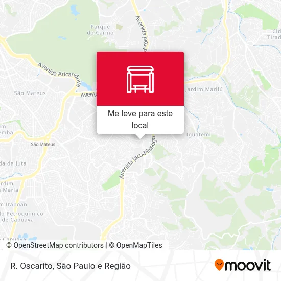 R. Oscarito mapa