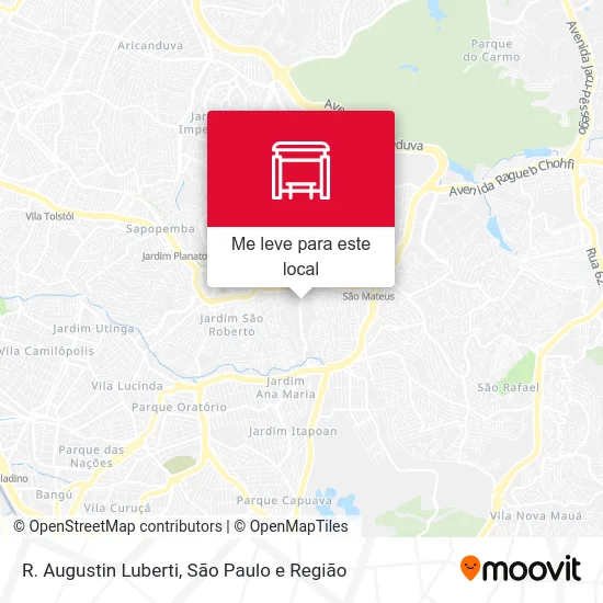 R. Augustin Luberti mapa