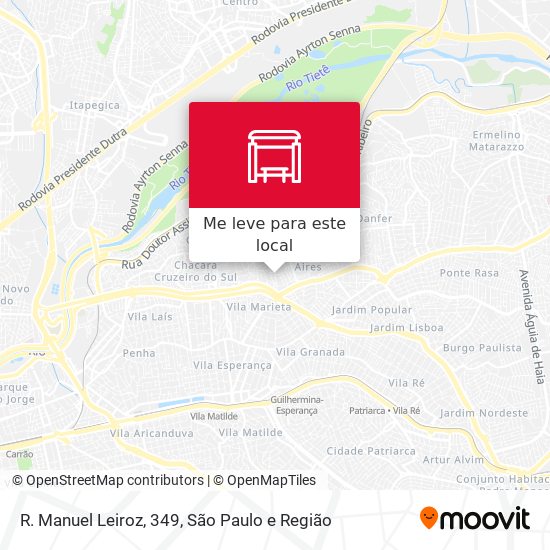 R. Manuel Leiroz, 349 mapa