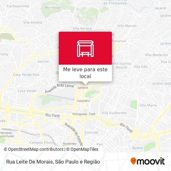 Rua Leite De Morais mapa