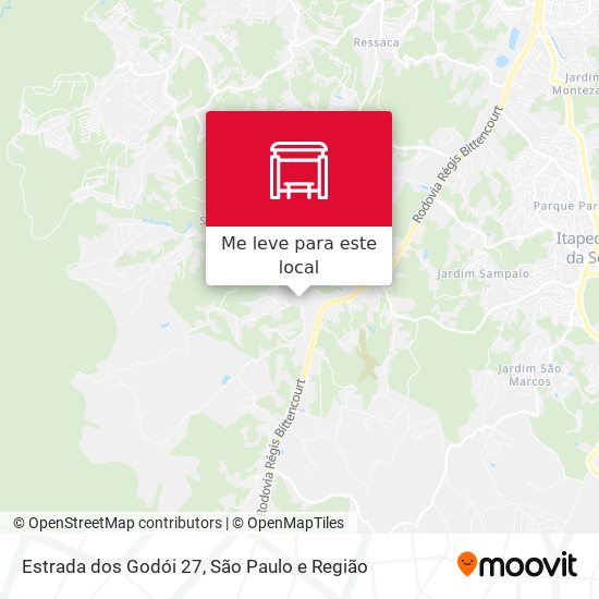 Estrada dos Godói 27 mapa