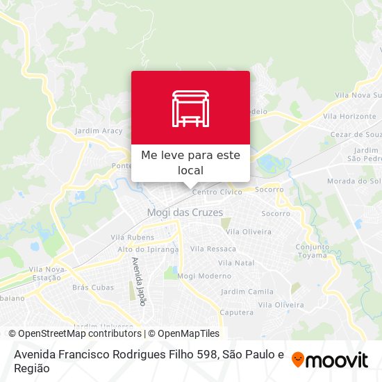 Avenida Francisco Rodrigues Filho 598 mapa