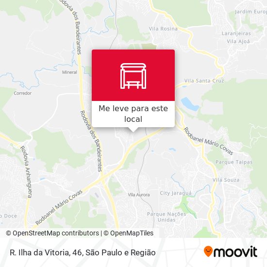 R. Ilha da Vitoria, 46 mapa