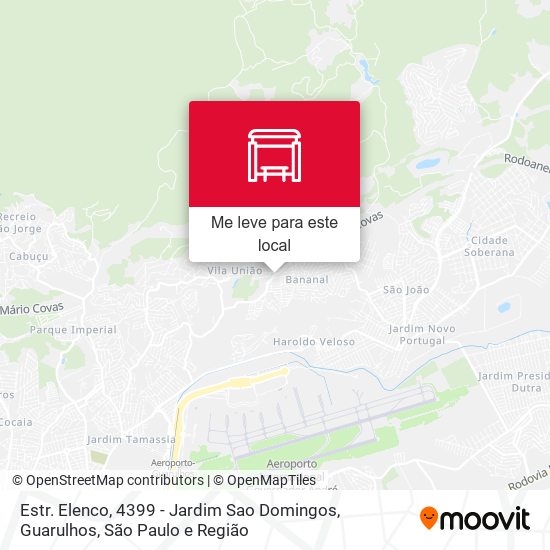 Estr. Elenco, 4399 - Jardim Sao Domingos, Guarulhos mapa