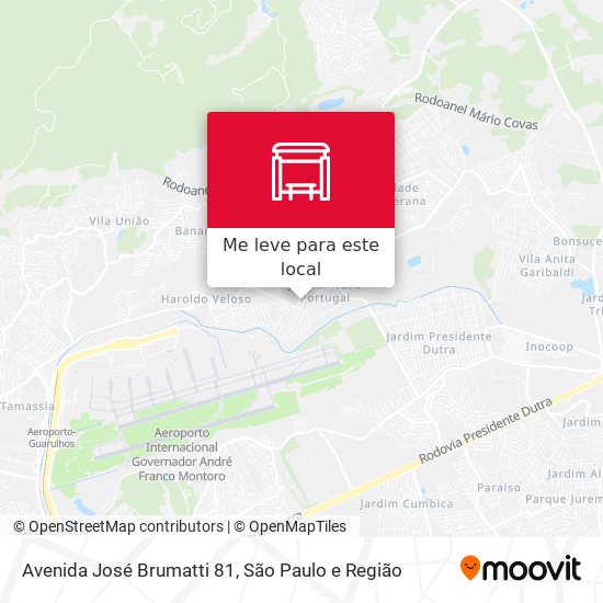 Avenida José Brumatti 81 mapa