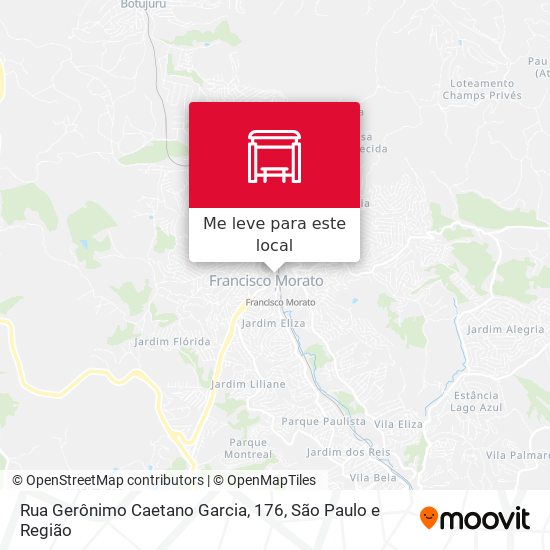 Rua Gerônimo Caetano Garcia, 176 mapa