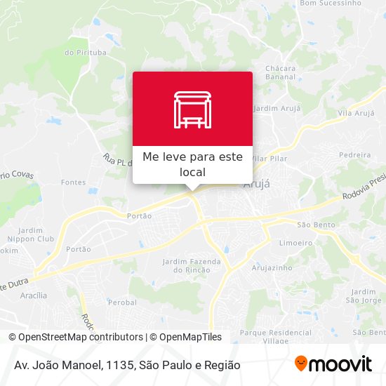Av. João Manoel, 1135 mapa