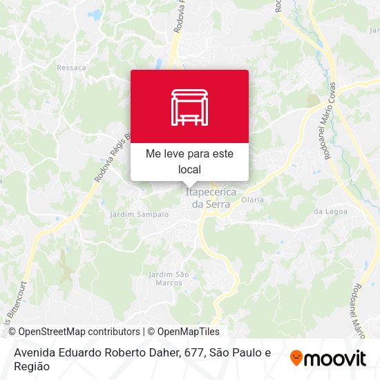 Avenida Eduardo Roberto Daher, 677 mapa