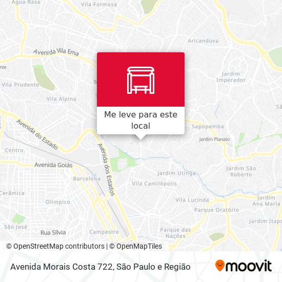 Avenida Morais Costa 722 mapa