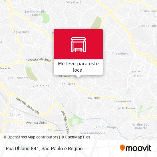 Rua Uhland 841 mapa