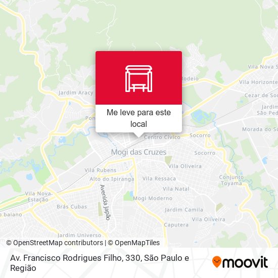 Av. Francisco Rodrigues Filho, 330 mapa