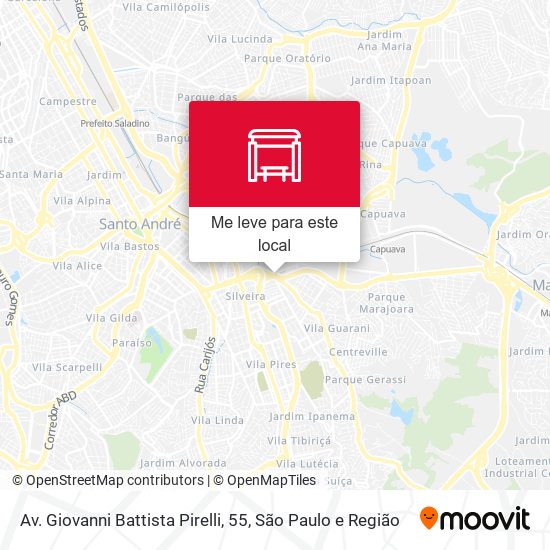Av. Giovanni Battista Pirelli, 55 mapa