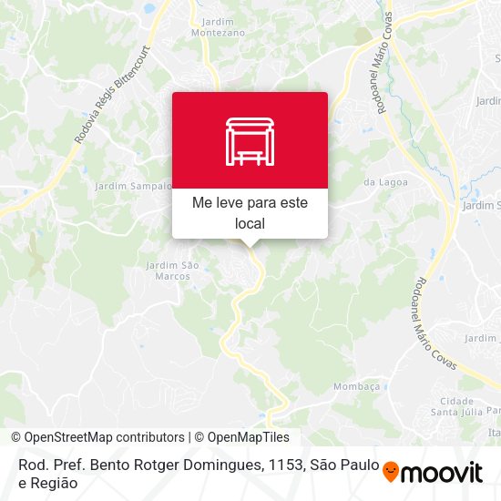 Rod. Pref. Bento Rotger Domingues, 1153 mapa