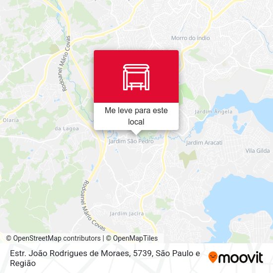 Estr. João Rodrigues de Moraes, 5739 mapa