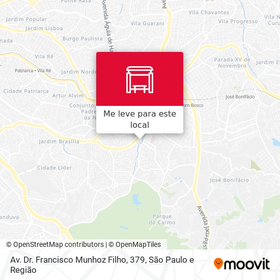 Av. Dr. Francisco Munhoz Filho, 379 mapa