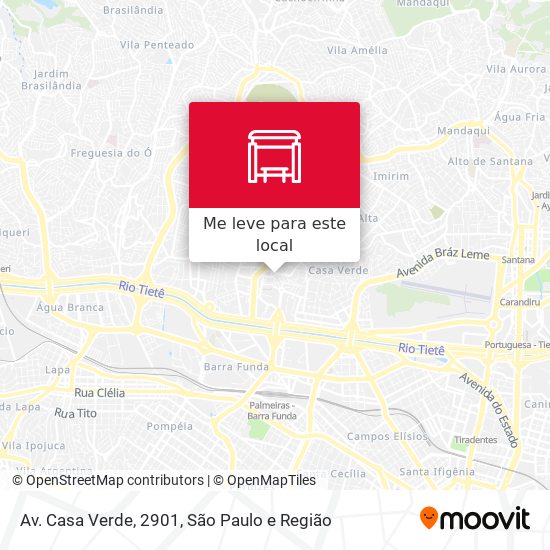 Av. Casa Verde, 2901 mapa