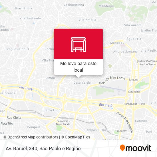 Av. Baruel, 340 mapa