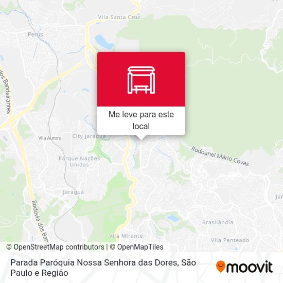 Parada Paróquia Nossa Senhora das Dores mapa