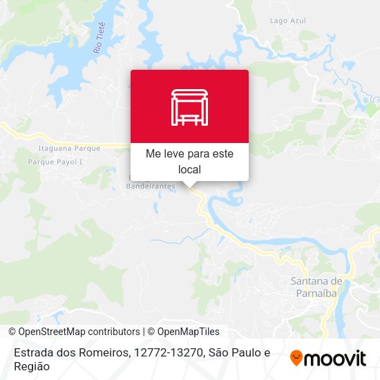 Estrada dos Romeiros, 12772-13270 mapa