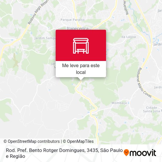 Rod. Pref. Bento Rotger Domingues, 3435 mapa