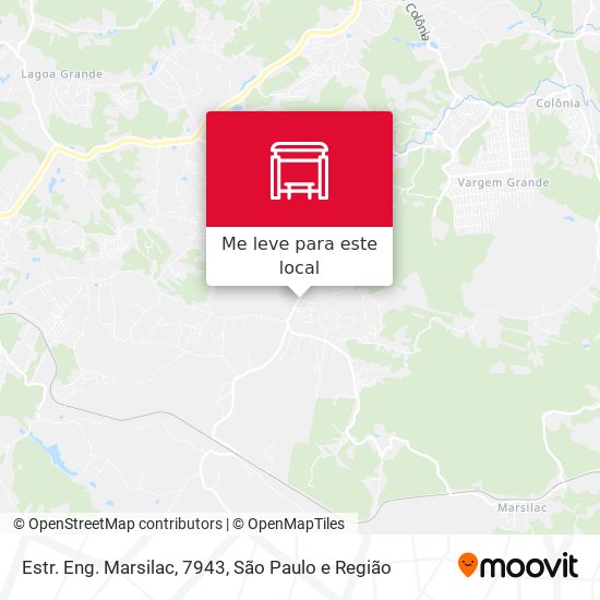Estr. Eng. Marsilac, 7943 mapa
