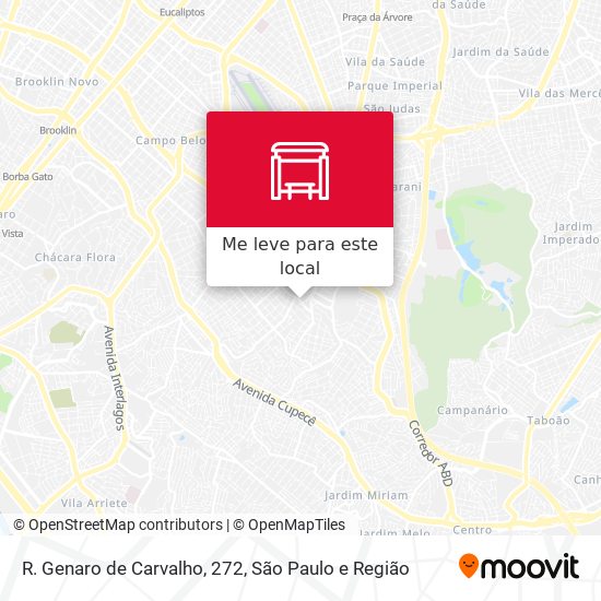 R. Genaro de Carvalho, 272 mapa