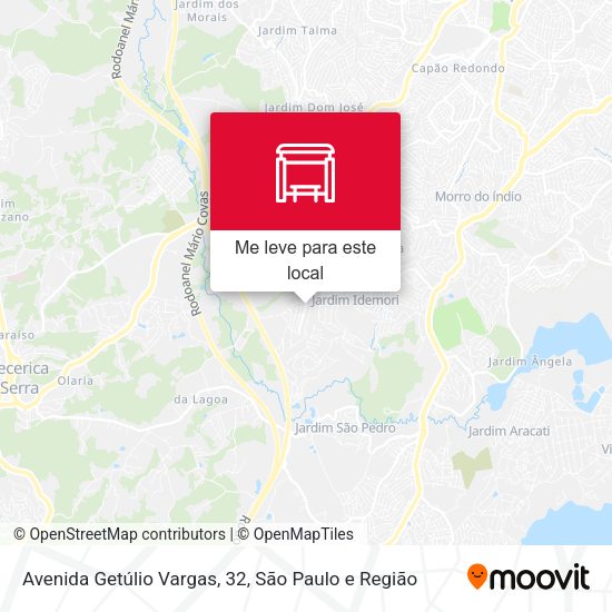 Avenida Getúlio Vargas, 32 mapa